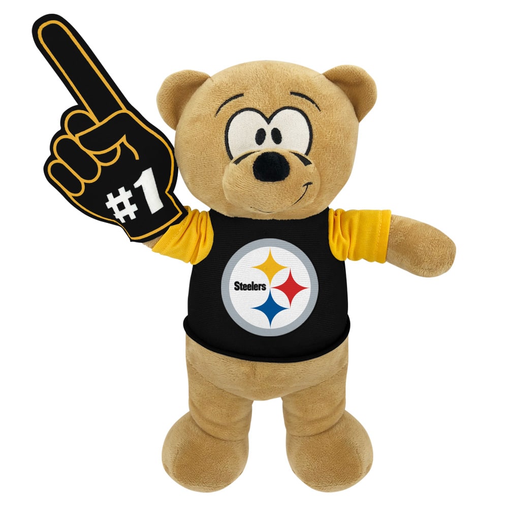 NFL #1 Fan Plush Bear Steelers