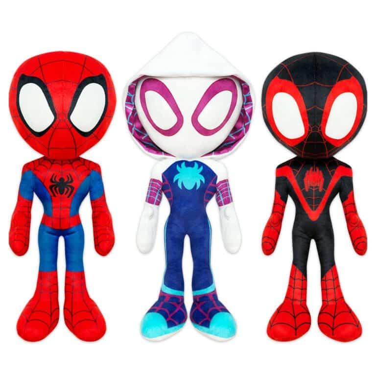 Spidey and His Amazing friends Plush characters