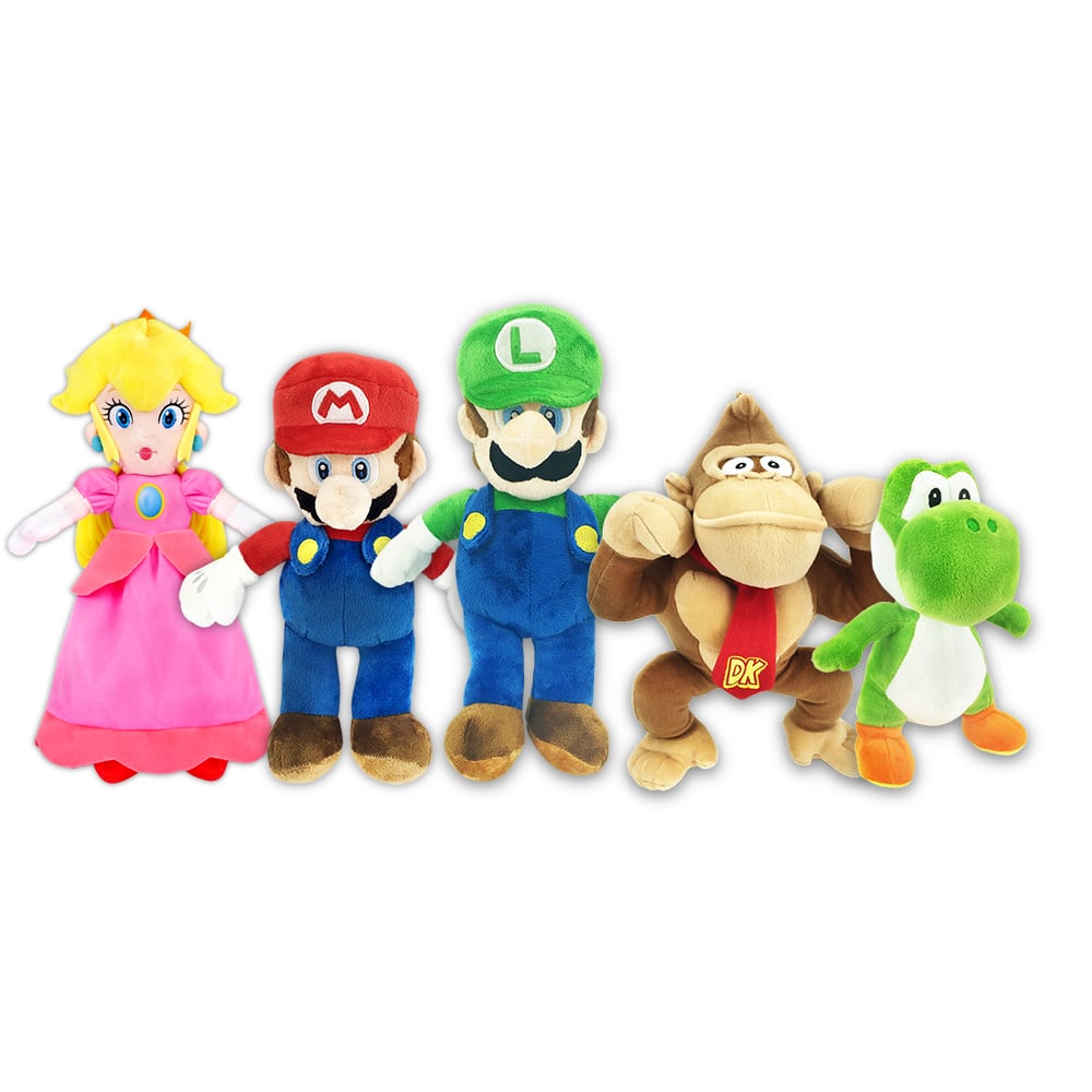 Product image of Super Mario Plush characters assorted