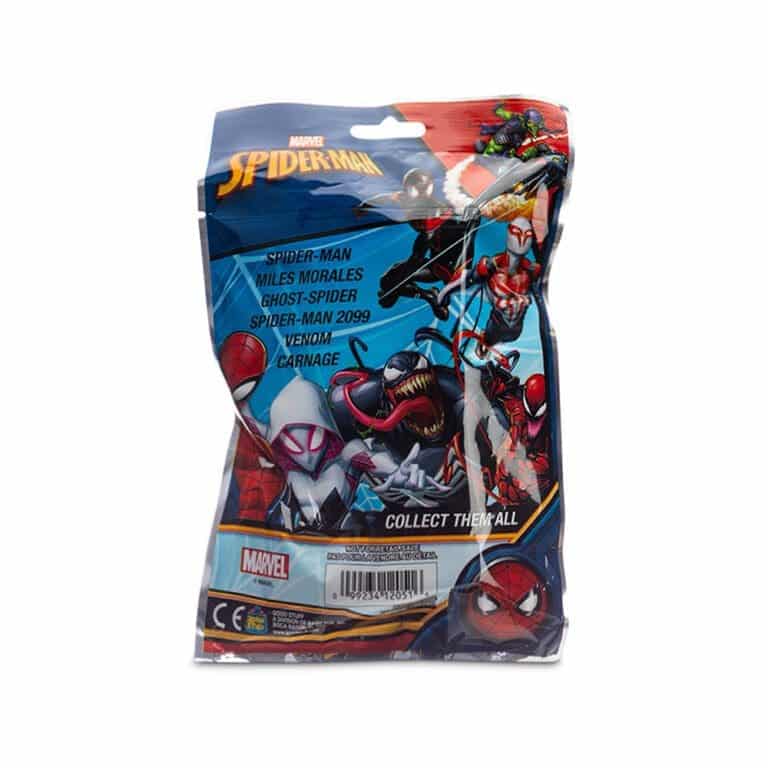 Spiderman Blind bag. Image of blind bag back