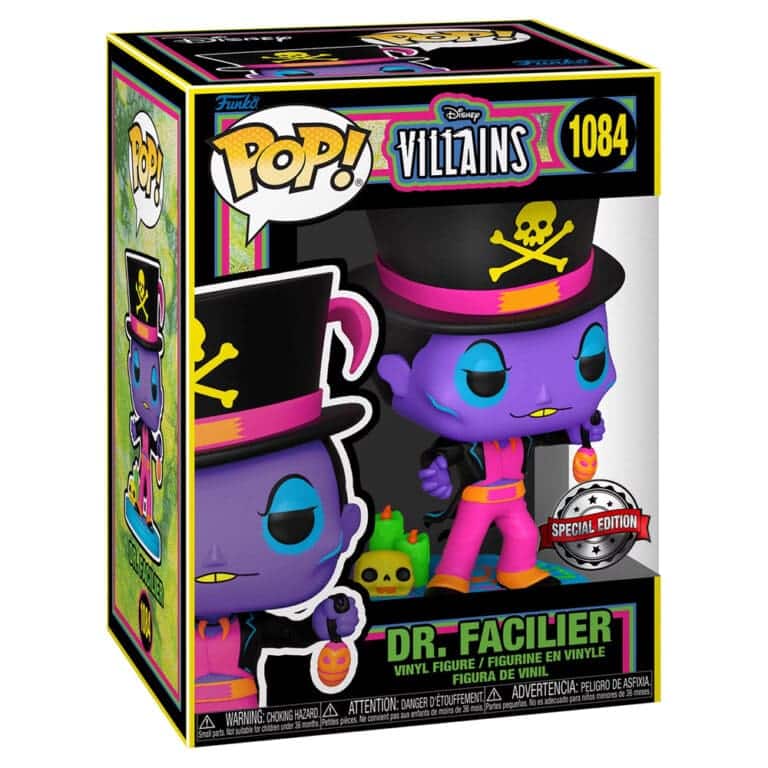 Funko Pop Dr Facilier Disney villain Collectable figure