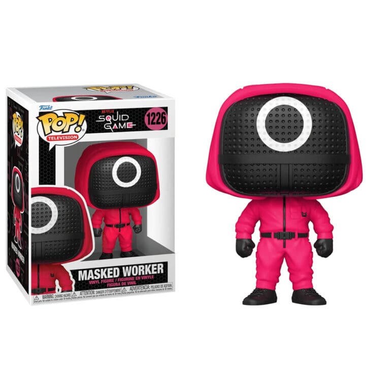 Funko Pop Masked Worker Collectable figure squid games