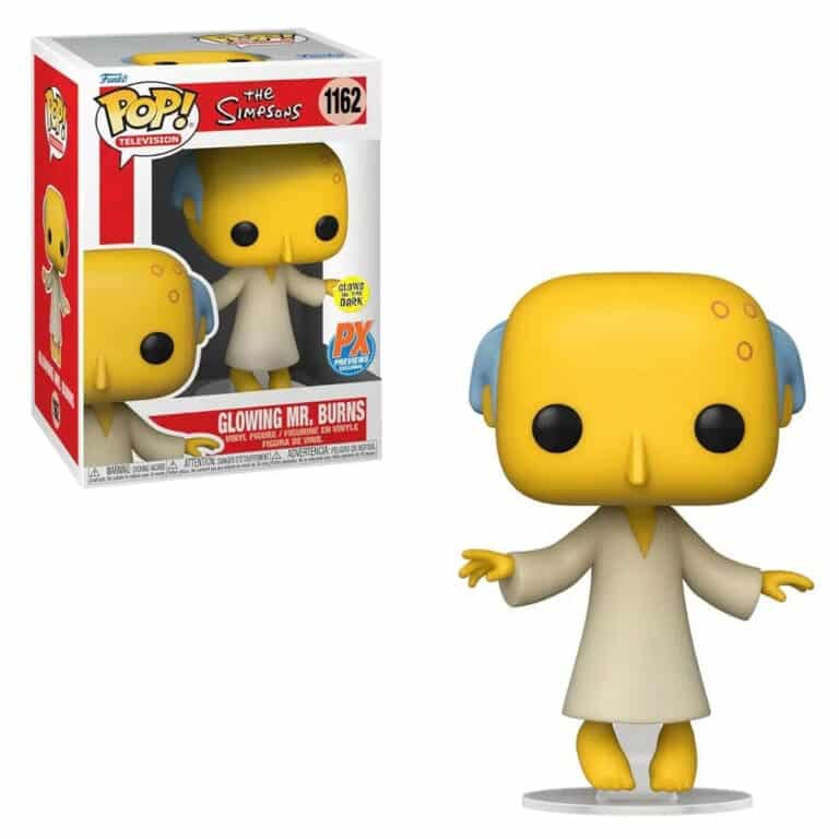 Funko Pop Mr Burns glow in the dark collectable figure