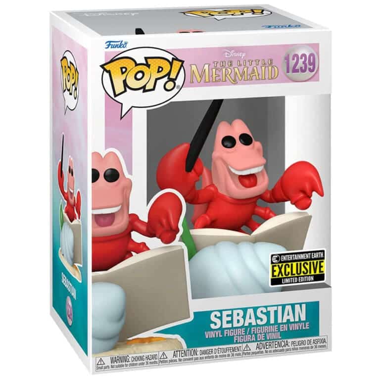 Funko Pop Sebastian from the little mermaid Disney collectable figure