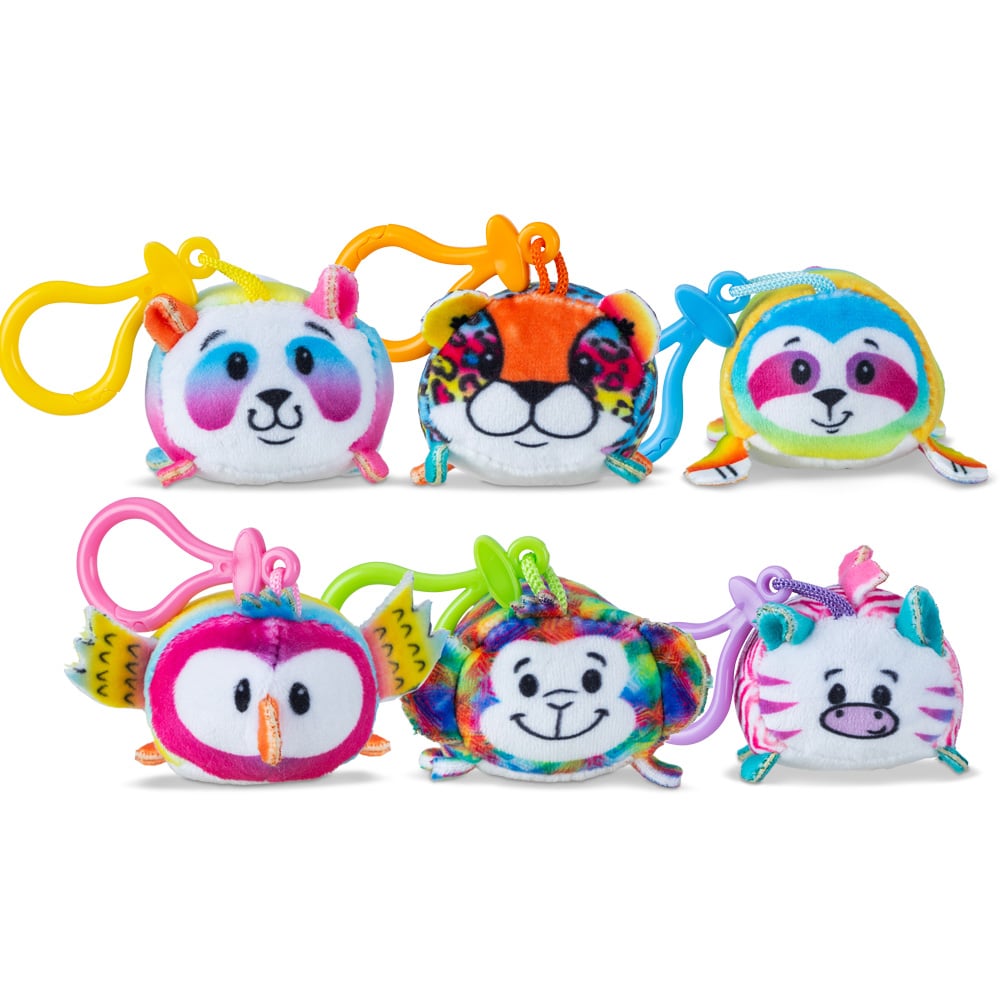 Colorful Jungle BunBun plush assortment