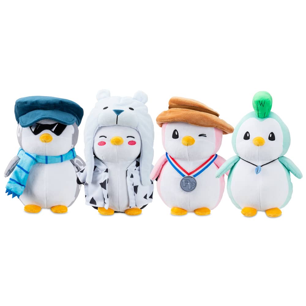 T-Shirt Officiel Pudgy Penguins - Collection Pengu & Polly - Coupe Classique Homme/Femme - Coton Doux