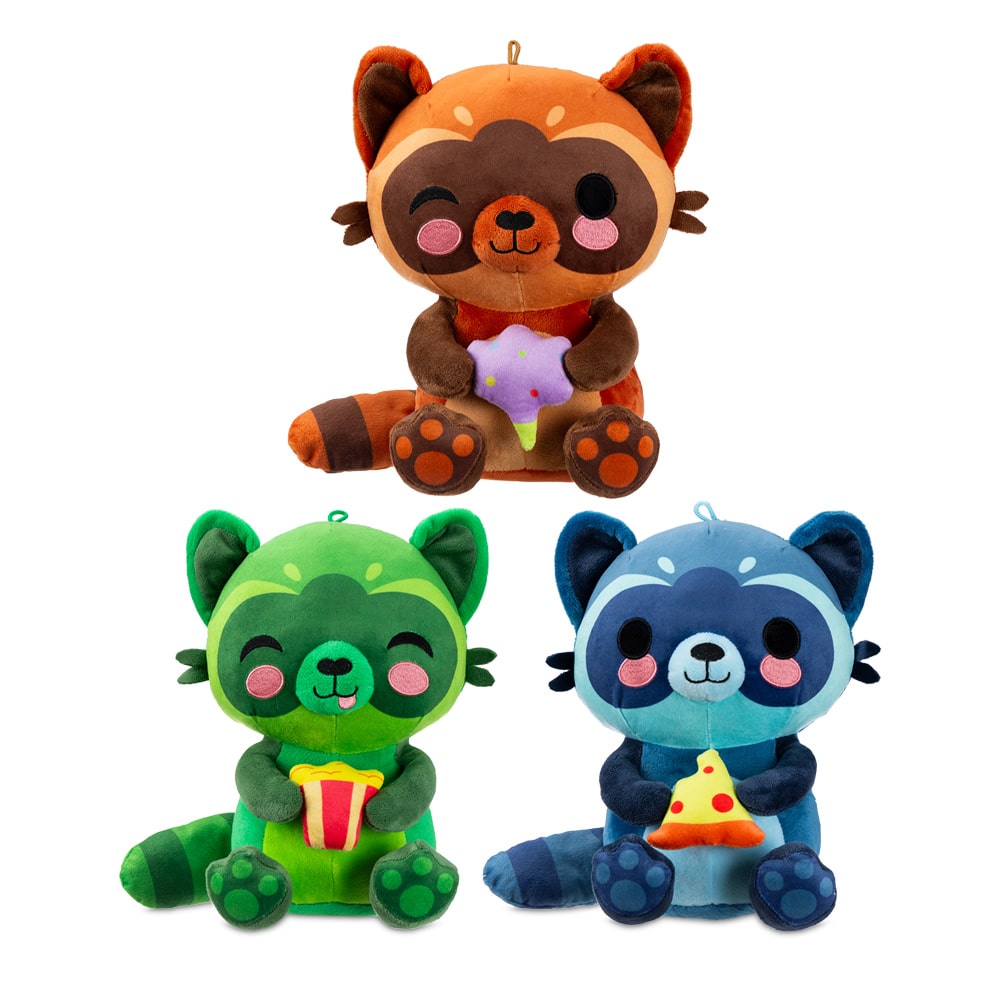 Rocky Raccoon plush assortment