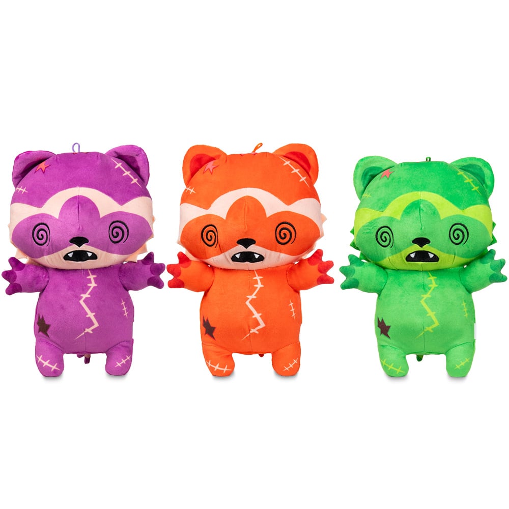 Zombie Raccoon plush assortment